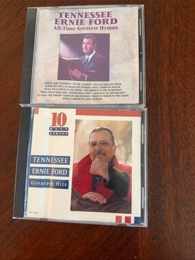 Tennessee Ernie Ford CD Set - Greatest Hymns & Greatest Hits (Red, White, Blue)
